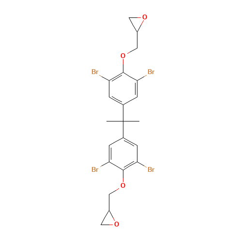 TETRABROMOBISPHENOL A DIGLYCIDYL ETHER (CAS: 3072-84-2) - Related Chemical Product