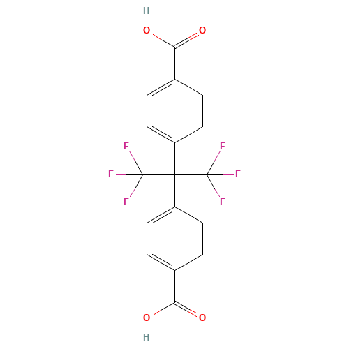 2,2-BIS(4-CARBOXYPHENYL)HEXAFLUOROPROPANE (CAS: 1171-47-7) - Related Chemical Product