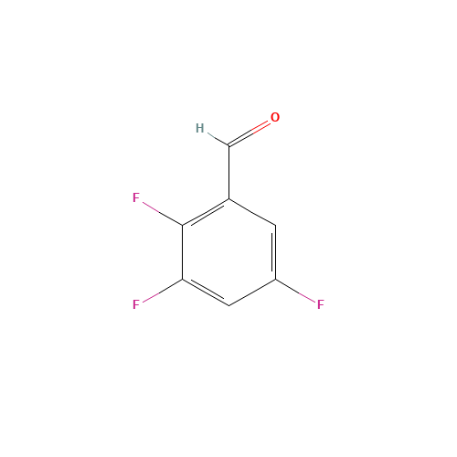 2,3,5-Ttrifluorobenzaldehyde (CAS: 126202-23-1) - Chemical Structure and Molecular Formula 