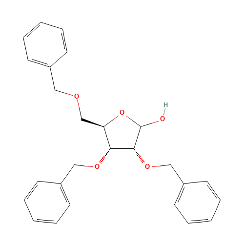 2,3,5-TRI-O-BENZYL-D-RIBOFURANOSE (CAS: 89615-45-2) - Related Chemical Product
