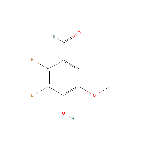 2,3-DIBROMO-4-HYDROXY-5-METHOXYBENZALDEHYDE (CAS: 2973-75-3) - Related Chemical Product