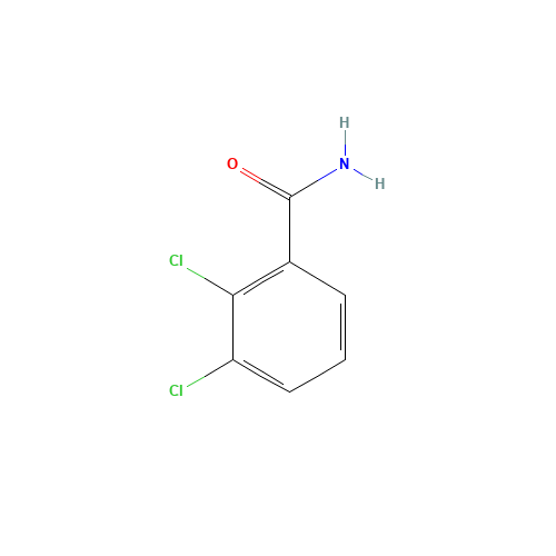 2,3-DICHLOROBENZAMIDE (CAS: 5980-24-5) - Chemical Structure and Molecular Formula 