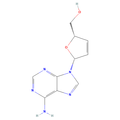 2',3'-DIDEOXY-2',3'-DIDEHYDROADENOSINE (CAS: 7057-48-9) - Related Chemical Product