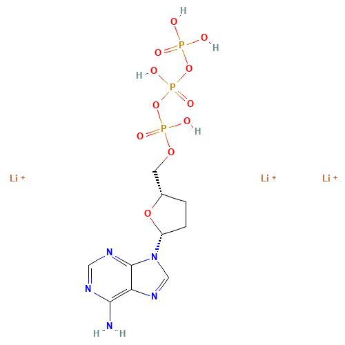 2',3'-DIDEOXYADENOSINE-5'-TRIPHOSPHATE LITHIUM SALT (CAS: 93939-70-9) - Related Chemical Product