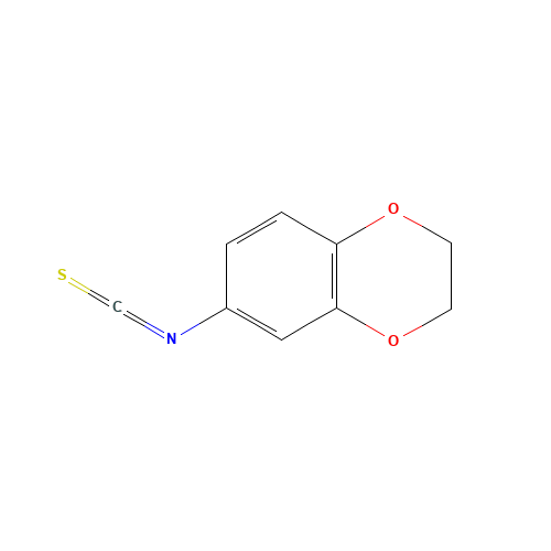 2,3-DIHYDRO-1,4-BENZODIOXIN-6-YL ISOTHIOCYANATE (CAS: 141492-50-4) - Related Chemical Product