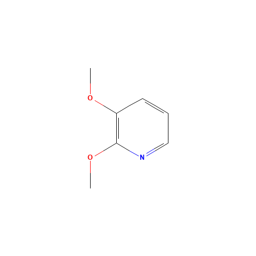 2,3-Dimethoxypyridine (CAS: 52605-97-7) - Chemical Structure and Molecular Formula 