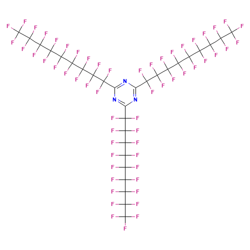 2,4,6-TRIS(PERFLUORONONYL)-S-TRIAZINE (CAS: 57101-59-4) - Related Chemical Product