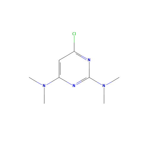 4-CHLORO-2,6-BIS(DIMETHYLAMINO)PYRIMIDINE (CAS: 1202-22-8) - Related Chemical Product