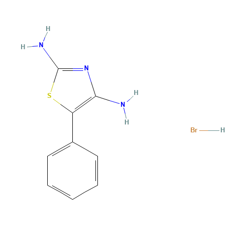 2,4-DIAMINO-5-PHENYLTHIAZOLE MONOHYDROBROMIDE (CAS: 6020-54-8) - Related Chemical Product
