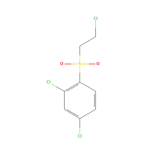 2,4-DICHLORO-1-[(2-CHLOROETHYL)SULFONYL]BENZENE (CAS: 175203-30-2) - Related Chemical Product