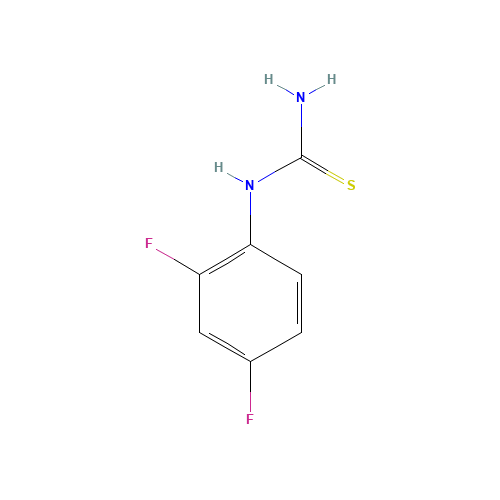 2,4-DIFLUOROPHENYLTHIOUREA (CAS: 175277-76-6) - Related Chemical Product