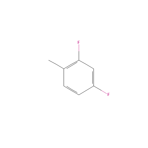 2,4-Difluorotoluene (CAS: 452-76-6) - Chemical Structure and Molecular Formula 