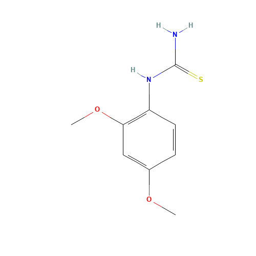 1-(2,4-DIMETHOXYPHENYL)-2-THIOUREA (CAS: 35696-77-6) - Related Chemical Product