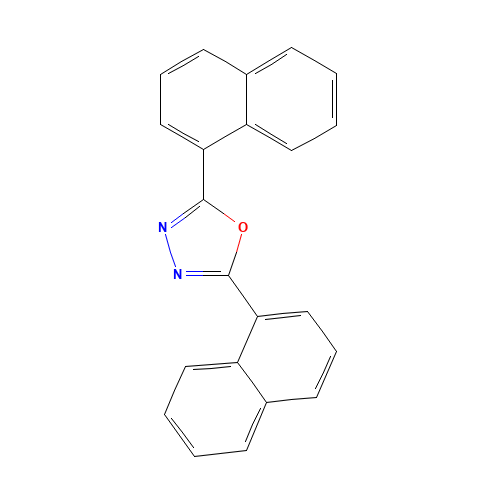2,5-BIS(1-NAPHTHYL)-1,3,4-OXADIAZOLE (CAS: 905-62-4) - Related Chemical Product