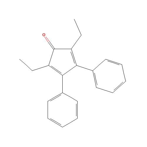 2,5-DIETHYL-3,4-DIPHENYLCYCLOPENTADIENONE (CAS: 51932-77-5) - Related Chemical Product