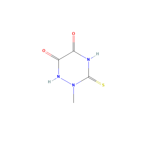 Tetrahydro-2-methyl-3-thioxo-1,2,4-triazine-5,6-dione (CAS: 58909-39-0) - Related Chemical Product