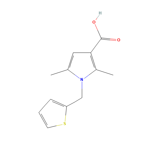 2,5-DIMETHYL-1-(2-THIENYLMETHYL)-1H-PYRROLE-3-CARBOXYLIC ACID (CAS: 306936-14-1) - Related Chemical Product