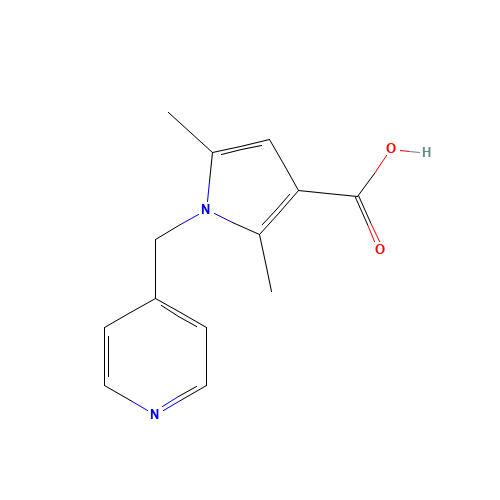 2,5-DIMETHYL-1-(PYRIDIN-4-YLMETHYL)-1H-PYRROLE-3-CARBOXYLIC ACID (CAS: 306936-15-2) - Related Chemical Product