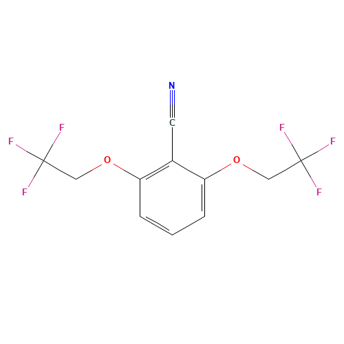 2,6-BIS(2,2,2-TRIFLUOROETHOXY)BENZONITRILE (CAS: 93624-57-8) - Related Chemical Product