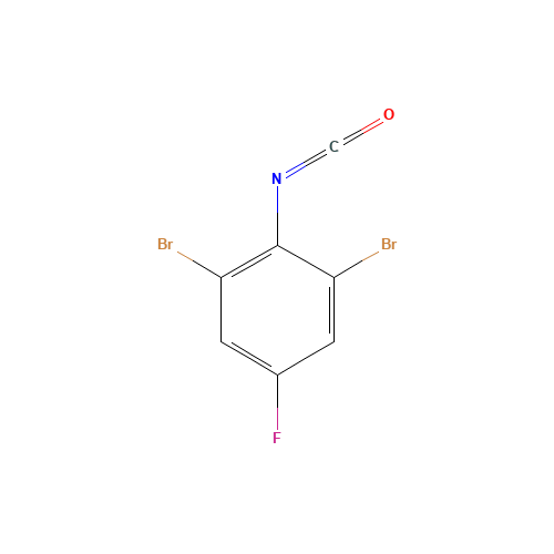 2,6-DIBROMO-4-FLUOROPHENYL ISOCYANATE (CAS: 76393-18-5) - Related Chemical Product