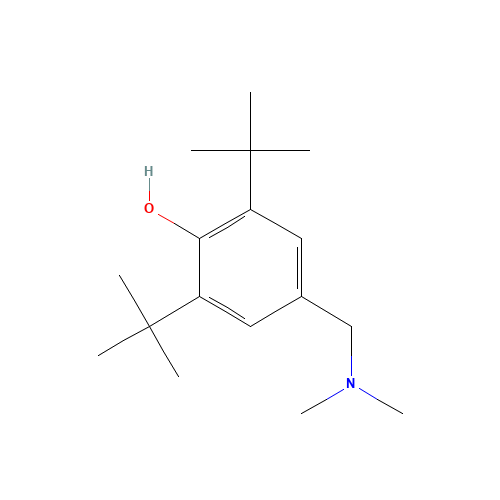 2,6-DI-TERT-BUTYL-4-(DIMETHYLAMINOMETHYL)PHENOL (CAS: 88-27-7) - Related Chemical Product