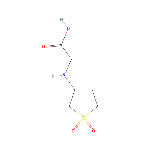 [(1,1-DIOXIDOTETRAHYDROTHIEN-3-YL)AMINO]ACETIC ACID (CAS: 51070-56-5) - Related Chemical Product