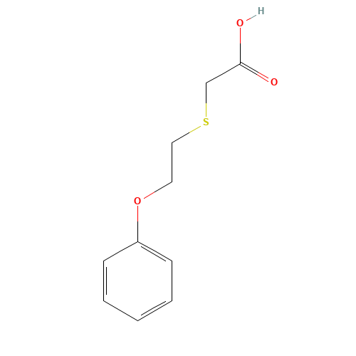 2-[(2-PHENOXYETHYL)THIO]ACETIC ACID (CAS: 75434-70-7) - Related Chemical Product