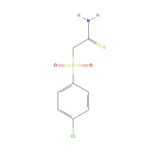 2-[(4-CHLOROPHENYL)SULFONYL]ETHANETHIOAMIDE (CAS: 59865-87-1) - Related Chemical Product