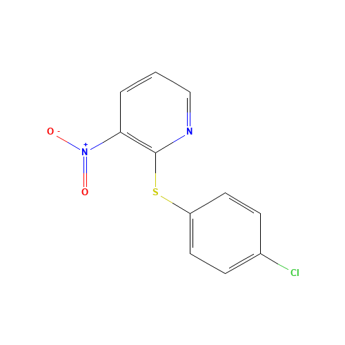 2-[(4-CHLOROPHENYL)THIO]-3-NITROPYRIDINE (CAS: 26820-31-5) - Related Chemical Product