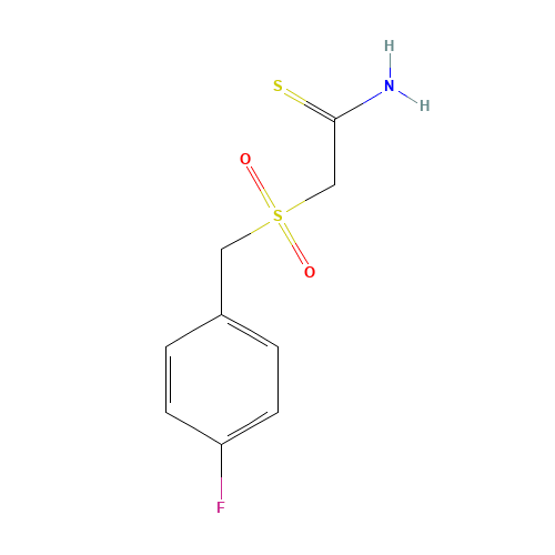 2-(4-FLUOROBENZYLSULFONYL)THIOACETAMIDE (CAS: 175276-88-7) - Related Chemical Product