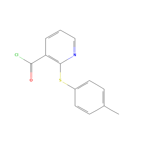 2-[(4-METHYLPHENYL)THIO]PYRIDINE-3-CARBONYL CHLORIDE (CAS: 175135-78-1) - Related Chemical Product