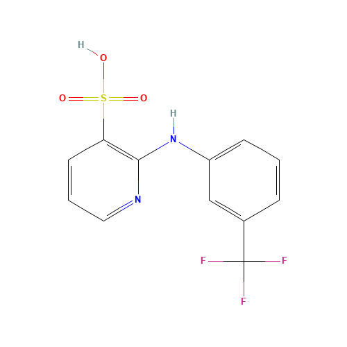 2-[[3-(TRIFLUOROMETHYL)PHENYL]AMINO]-PYRIDINE-3-SULFONIC ACID (CAS: 38025-91-1) - Related Chemical Product