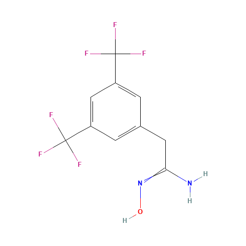 2-[3,5-bis(trifluoromethyl)phenyl]-N'-hydroxyethanimidamide (CAS: 244022-74-0) - Related Chemical Product