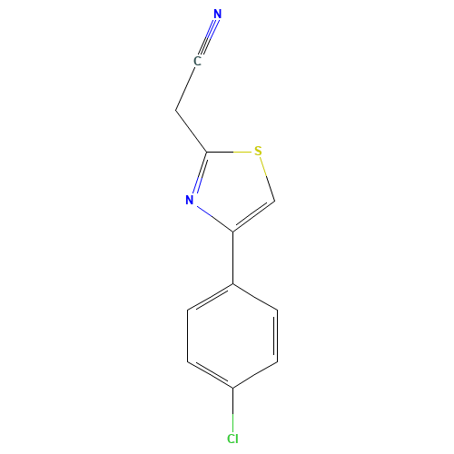 2-[4-(4-FLUOROPHENYL)-1,3-THIAZOL-2-YL]ACETONITRILE (CAS: 17969-48-1) - Related Chemical Product