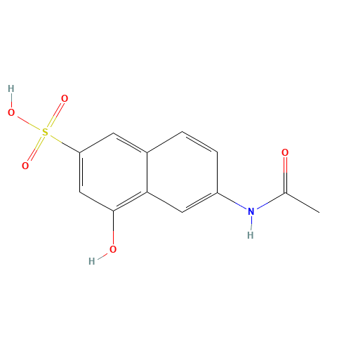 2-Acetamido-8-naphthol-6-sufonic acid (N-acetyl gamma acid) (CAS: 6361-41-7) - Related Chemical Product