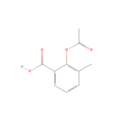 2-(ACETYLOXY)-3-METHYLBENZOIC ACID (CAS: 4386-39-4) - Related Chemical Product