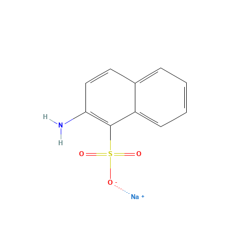 2-AMINO-1-NAPHTHALENESULFONIC ACID SODIUM SALT (CAS: 25293-52-1) - Related Chemical Product