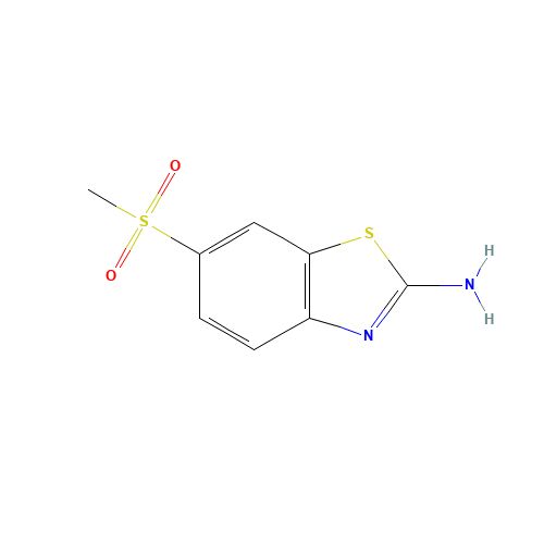 2-AMINO-6-(METHYLSULFONYL)BENZOTHIAZOLE (CAS: 17557-67-4) - Related Chemical Product