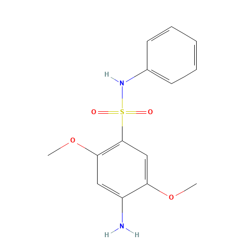4-Amino-2,5-dimethoxy-N-phenylbenzenesulphonamide (CAS: 52298-44-9) - Related Chemical Product