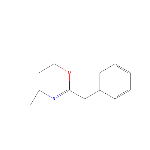 2-BENZYL-5,6-DIHYDRO-4,4,6-TRIMETHYL-1,3(4H)-OXAZINE (CAS: 26939-22-0) - Related Chemical Product