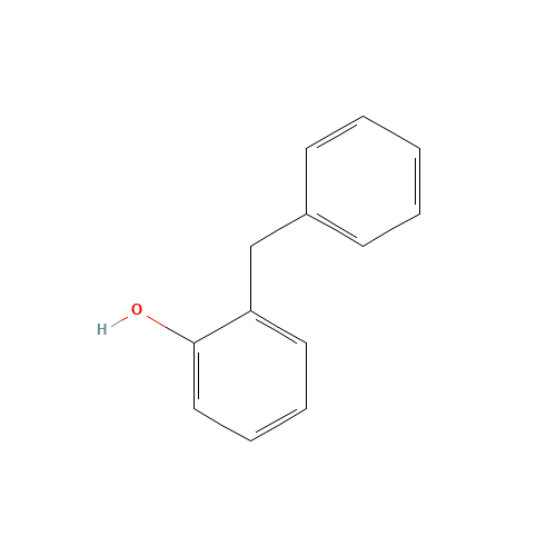 2-Hydroxydiphenylmethane (CAS: 28994-41-4) - Chemical Structure and Molecular Formula 