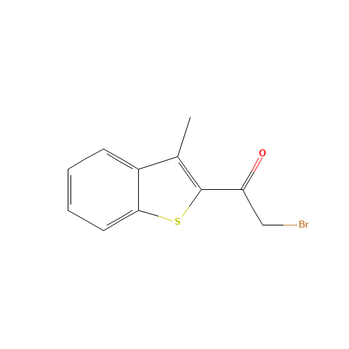 2-BROMO-1-(5-CHLORO-3-METHYLBENZO[B]THIOPHEN-2-YL)ETHAN-1-ONE (CAS: 118337-33-0) - Related Chemical Product