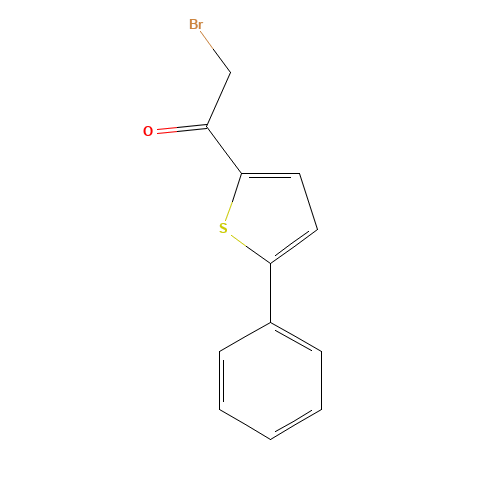 2-BROMO-1-(5-PHENYL-2-THIENYL)-1-ETHANONE (CAS: 10531-43-8) - Related Chemical Product