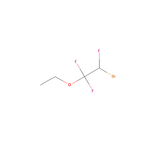 2-BROMO-1,1,2-TRIFLUOROETHYL ETHYL ETHER (CAS: 380-78-9) - Related Chemical Product