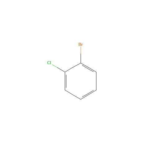 2-Bromochlorobenzene (CAS: 694-80-4) - Chemical Structure and Molecular Formula 