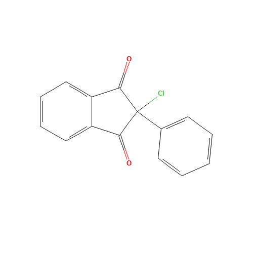 2-CHLORO-2-PHENYLINDANE-1,3-DIONE (CAS: 3817-96-7) - Related Chemical Product
