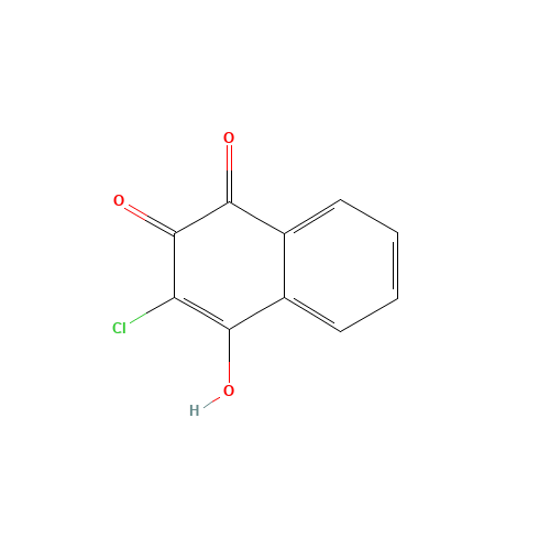 2-Chloro-3-hydroxy-1,4-naphthoquinone (CAS: 1526-73-4) - Related Chemical Product