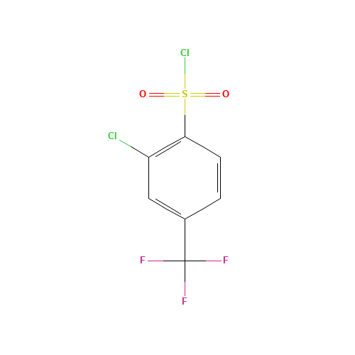 2-CHLORO-4-(TRIFLUOROMETHYL)BENZENESULFONYL CHLORIDE (CAS: 175205-54-6) - Related Chemical Product