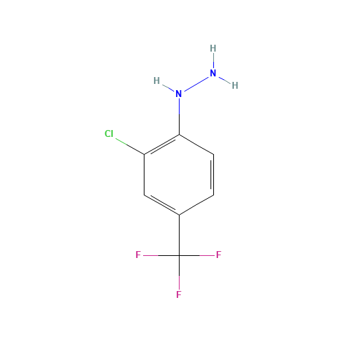 1-[2-CHLORO-4-(TRIFLUOROMETHYL)PHENYL]HYDRAZINE (CAS: 86398-98-3) - Related Chemical Product