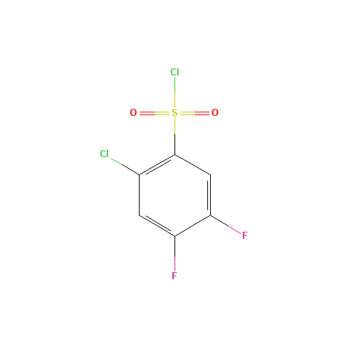 2-CHLORO-4,5-DIFLUOROBENZENESULFONYL CHLORIDE (CAS: 67475-58-5) - Related Chemical Product